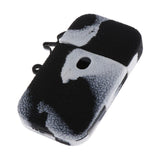 Max Silicone Case Skin Cover Protection for Vaporesso Aurora Play Black-white
