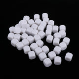 Max 50Pieces Square Edge Blank Dices D6 Six Sided RPG Gaming Dice Gift 18mm