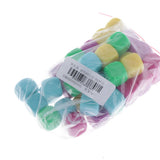 Max 50pcs Round Edge Blank Dices D6 Six Sided RPG Gaming Dice Gift Random Color