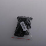 Max 50Pieces Round Edge Blank Dices D6 Six Sided RPG Gaming Dice Gift Black