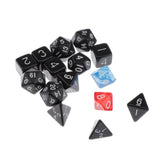 Max Polyhedral Dice TRPG Dice Acrylic for Dungeons & Dragons Board Game 15pcs