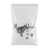 Max Polyhedral Dice TRPG Dice Acrylic for Dungeons & Dragons Board Game 15pcs