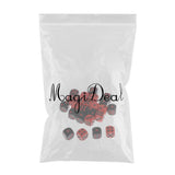 Max 24pcs 16mm Six Sided D6 Dice Dies for Dungeons and Dragons Game