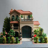 Max 10x Model Miniature Street Lights HO Scale LEDs Garden Lawn Lights 1:100 A