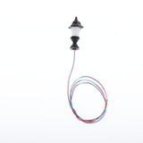 Max 10x Model Miniature Street Lights HO Scale LEDs Garden Lawn Lights 1:100 A
