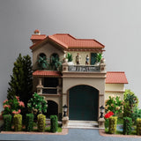 Max 10x Model Miniature Street Lights HO Scale LEDs Garden Lawn Lights 1:100 B