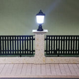 Max 10x Model Miniature Street Lights HO Scale LEDs Garden Lawn Lights 1:100 B