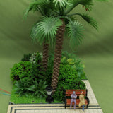 Max 10x Model Miniature Street Lights HO Scale LEDs Garden Lawn Lights 1:100 C