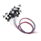Max 10x Model Miniature Street Lights HO Scale LEDs Garden Lawn Lights 1:100 C