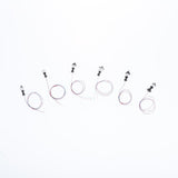 Max 10x Model Miniature Street Lights HO Scale LEDs Garden Lawn Lights 1:100 C