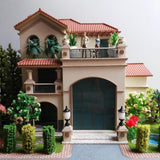Max 10x Model Miniature Street Lights HO Scale LEDs Garden Lawn Lights 1:100 D