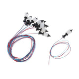 Max 10x Model Miniature Street Lights HO Scale LEDs Garden Lawn Lights 1:100 D