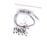 Max 10x Model Miniature Street Lights HO Scale LEDs Garden Lawn Lights 1:100 D