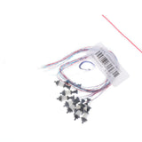 Max 10x Model Miniature Street Lights HO Scale LEDs Garden Lawn Lights 1:100 E