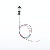 Max 10x Model Miniature Street Lights HO Scale LEDs Garden Lawn Lights 1:100 E
