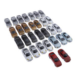 Max 30pcs Painted Model Cars Building Train Layout OO Scale 1:75