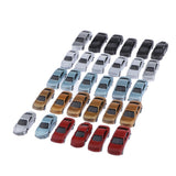 Max 30pcs Painted Model Cars Building Train Layout HO Scale 1:100