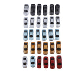 Max 30pcs Painted Model Cars Building Train Layout HO Scale 1:100