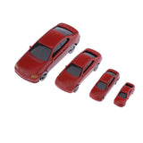 Max 30pcs Painted Model Cars Building Train Layout N Scale 1:150