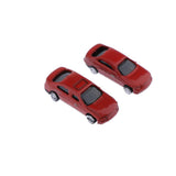 Max 30pcs Painted Model Cars Building Train Layout Z Scale  1:200