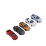 Max 30pcs Painted Model Cars Building Train Layout Z Scale  1:200