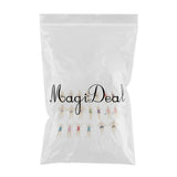 Max 20xModel Trains People Figures Scale Painted Beach Crowd Miniatures OO 1:75
