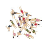 Max 20xModel Trains People Figures Scale Painted Beach Crowd Miniatures N 1:150