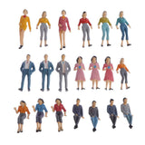 Max 20pcs 1/25 Sand Table Doll DIY Handmade Building Model Color Material NEW