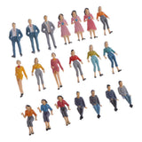 Max 20pcs 1/25 Sand Table Doll DIY Handmade Building Model Color Material NEW