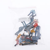 Max 20pcs G Scale 1:30 Painted Model Passengers People Figures Train Diorama