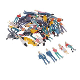 Max 50pcs 1:50 Sand Table Doll Model DIY Handmade Building Model Color Material