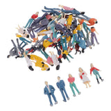 Max 50pcs 1:50 Sand Table Doll Model DIY Handmade Building Model Color Material