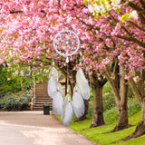 Max Hanging Dream Catcher Ornament Feathers Pendant Dream Catcher Handmade White