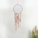 Max Creative Handmade Crochet Dream Catcher Home Car Pendant Decoration White