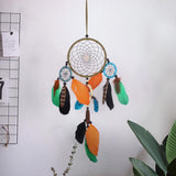 Max Home Room Decor Dream Catcher with Feathers Wall Hanging 60cm
