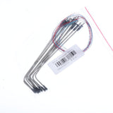 Max 10 Pieces Model Railway Train Lamp Post Street Lights HO OO Scale LEDs 1:100