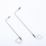 Max 10 Pieces Model Railway Train Lamp Post Street Lights HO OO Scale LEDs 1:100