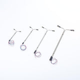 Max 10x Model Railway Train Lamp Post Street Lights for HO OO Scale LEDs 1:75
