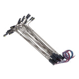 Max 10x Model Railway Train Lamp Post Street Lights for HO OO Scale LEDs 1:75