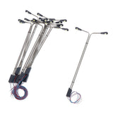 Max 10x Model Railway Train Lamp Post Street Lights for HO OO Scale LEDs 1:75