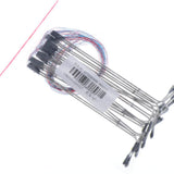Max 10x Model Railway Train Lamp Post Street Lights for HO OO Scale LEDs 1:100