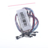Max 10x Model Railway Train Lamp Post Street Lights for HO OO Scale LEDs 1:200