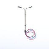 Max 10x Model Railway Train Lamp Post Street Lights for HO OO Scale LEDs 1:200