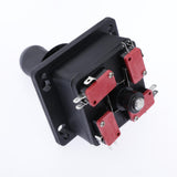 Max 2Player Arcade Games American Arcade Joystick Arcade DIY Kit Black and White
