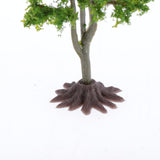 Maxbell 10PCS Plastic Cedar Tree Railway Street Architectural Scenery HO Scale 1:100