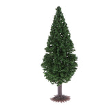 Max 3x10cm HO OO Scale Model Tree Diorama Wargame Scenery Dark Green Landscape C