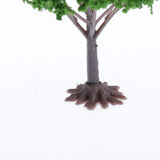 Max 4Pcs 7.5cm HO OO Scale Model Tree Diorama Wargame Scenery Green Landscape