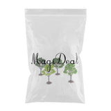 Max 4Pcs Greenery Tree Model Layout Diorama Landscape Building DIY Mixed Colors