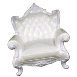 Max 1/6 Scale Sofa Couch Model Miniature Furniture DIY Dollhouse Decor White