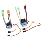 Max Waterproof 320A Brushed ESC with 5V / 3A BEC for 1/10 RC Car T Plug
